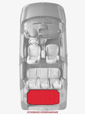 ЭВА коврики «Queen Lux» багажник для Dodge Coronet (5G)